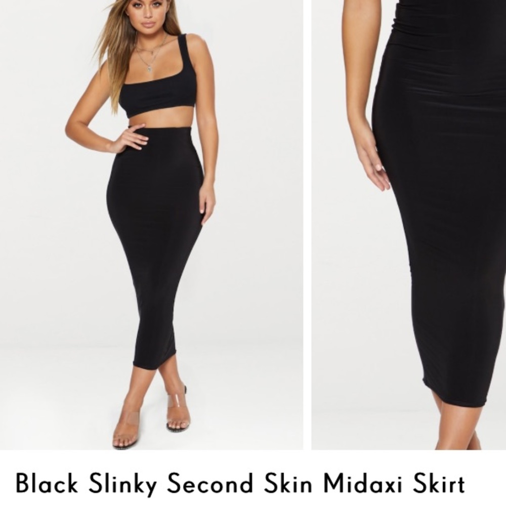 BRAND NEW - PRETTYLITTLETHING Matching Slinky Set